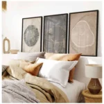 Set Anillos arboreos negro simple 40x50 - Imagen 2